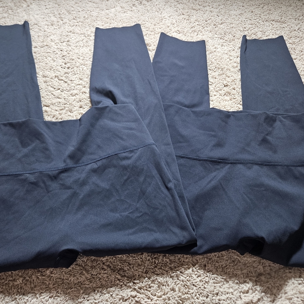 aerie Navy Blue High-Waist Leggings (Pair)